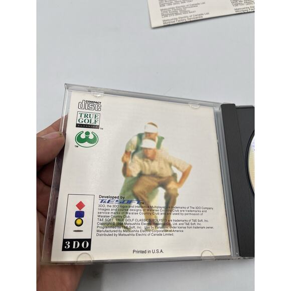 Waialae Country Club (3DO, 1994) Complete Long Box - Picture 8 of 16